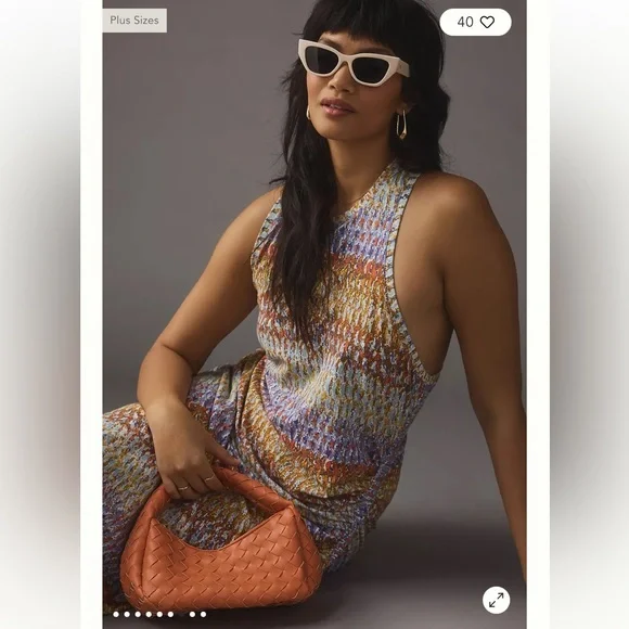 NWT Daily Practice by Anthropologie Mock-Neck Treasure Dress - Picture 2 of 14